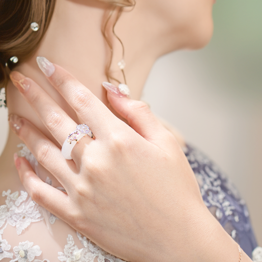 Winter Jade Ring