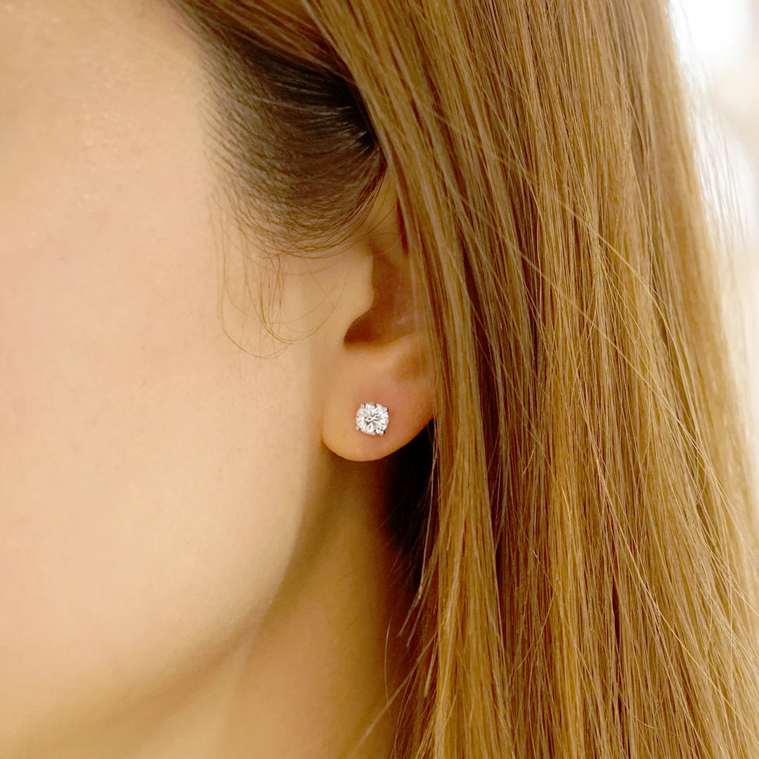 Lab-Grown Diamond Stud Earrings