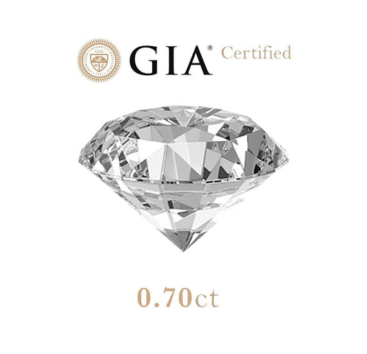 0.70ct Natural Round Diamond