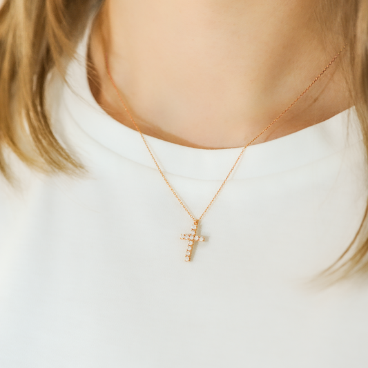 Belief Cross Necklace