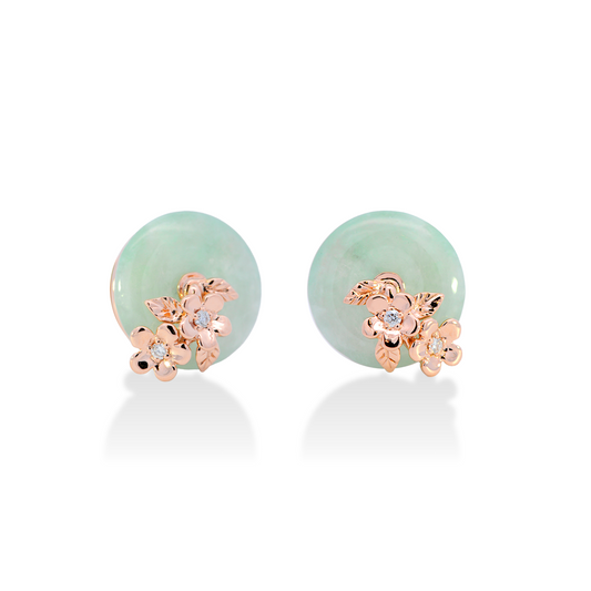 Springbloom Jade Studs