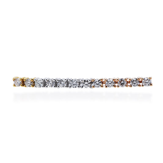 Multi Gold Tennis Bracelet