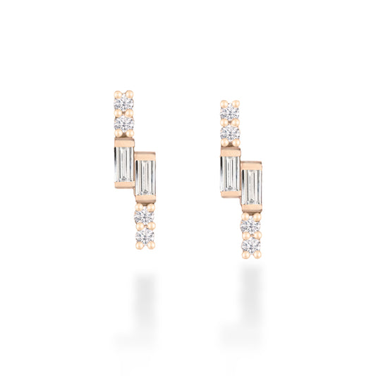 Polaris Diamond Earring 