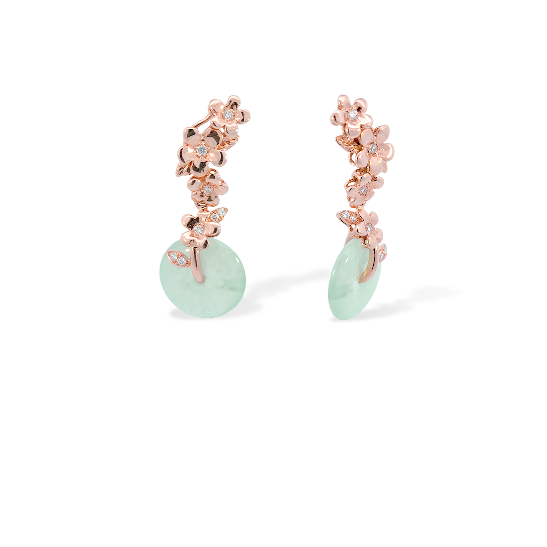 Springbloom Jade Earrings