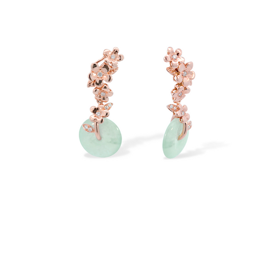 Springbloom Jade Earrings