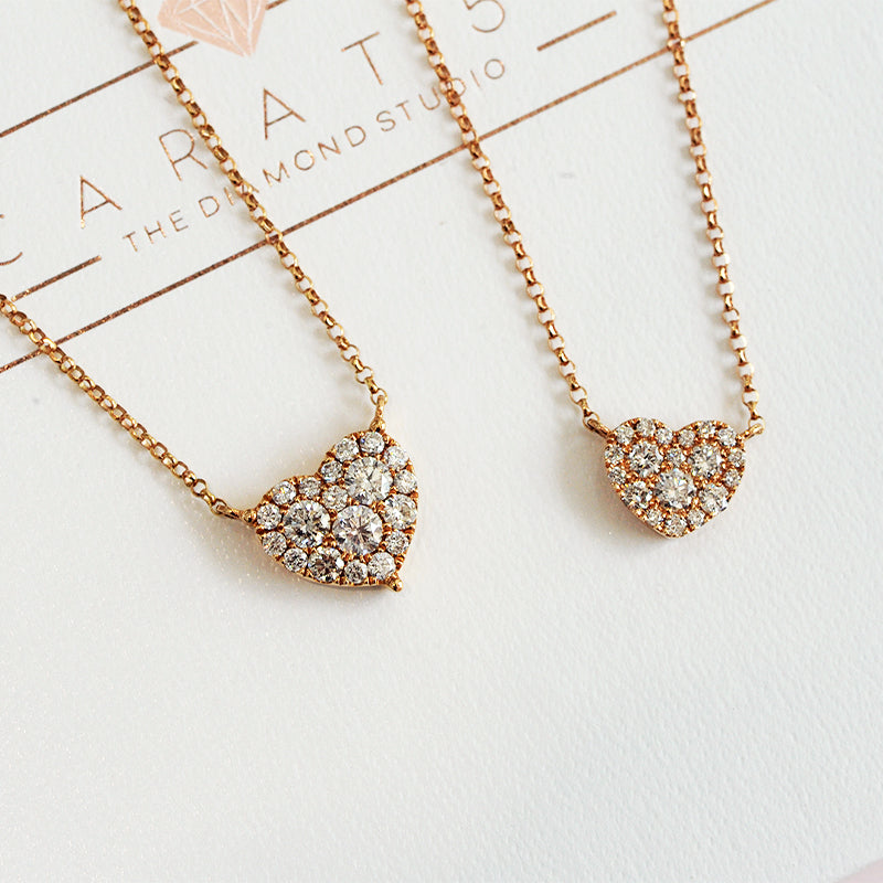 Petite Diamond Adore Necklace