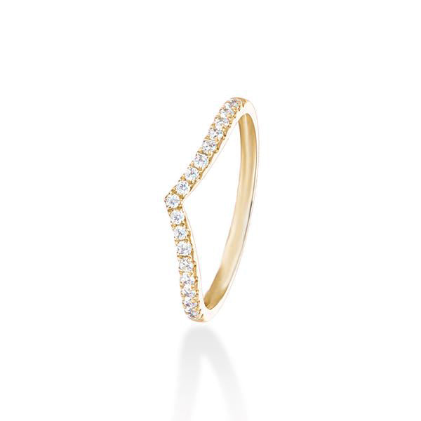 Slender V Eternity Band